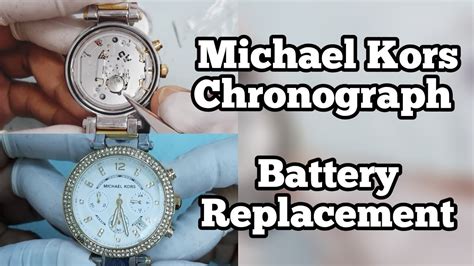 watch repair michael kors